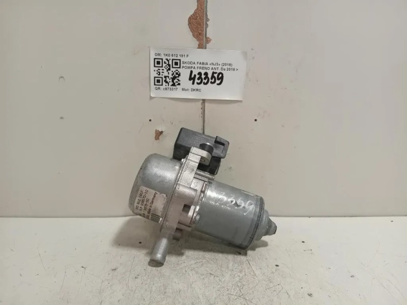 Pompa Freno ANT 1K0 612 181 F Skoda Fabia NJ3 2018