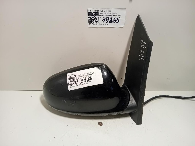 Retrovisore Esterno ANT DX 021094B 5 FILE Opel Astra J 2012