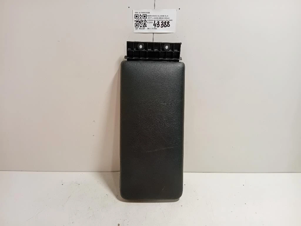 Bracciolo Console Centrale A1706830059 Mercedes Classe SLK R171 2008