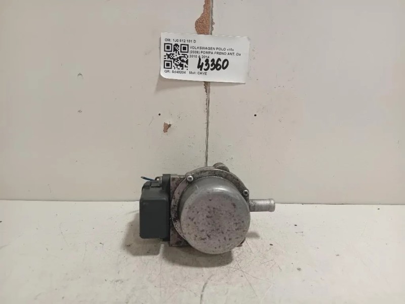 Pompa Freno ANT 1J0 612 181 D Volkswagen POLO VI 2009