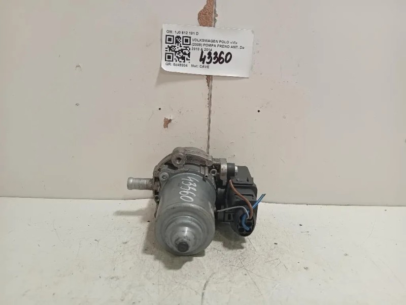 Pompa Freno ANT 1J0 612 181 D Volkswagen POLO VI 2009