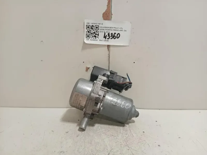 Pompa Freno ANT 1J0 612 181 D Volkswagen POLO VI 2009