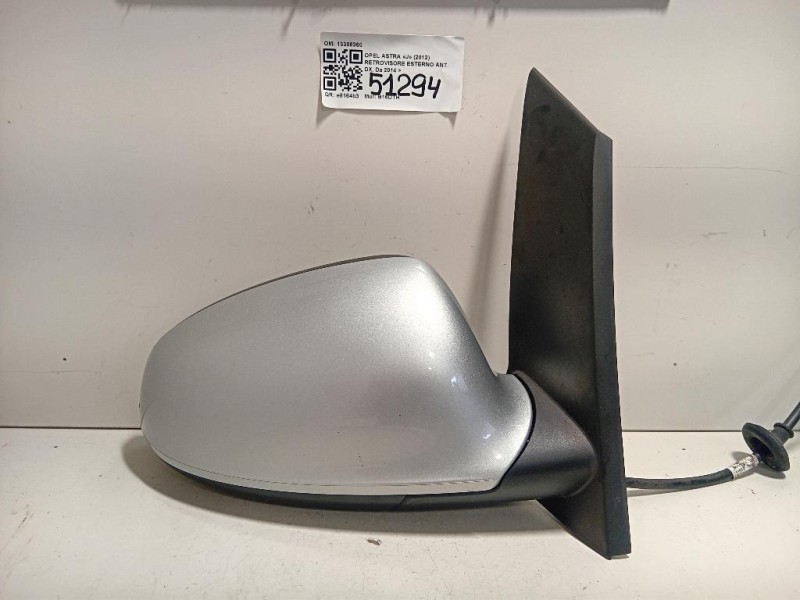 Retrovisore Esterno ANT DX 13308360 7 FILE Opel Astra J 2012