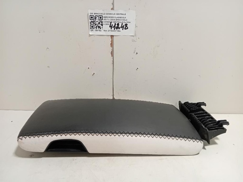 Bracciolo Console Centrale A17168000399D49 Mercedes Classe SLK R171 2004