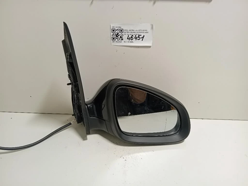 Retrovisore Esterno ANT DX 021094 Opel Astra J GTC 2010