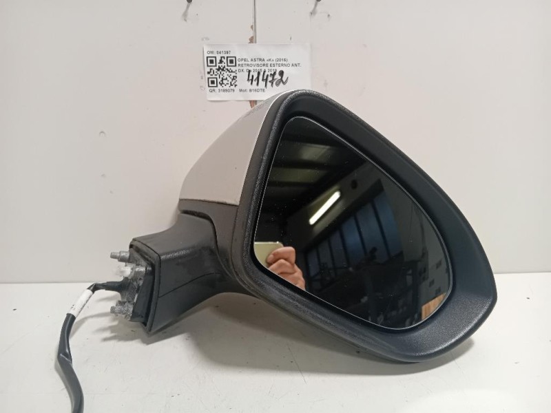 Retrovisore Esterno ANT DX 041397 5 FILI Opel Astra K 2016