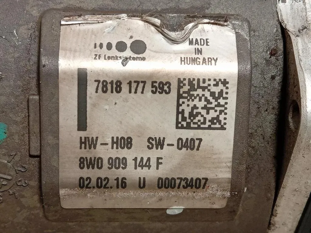 Pompa Servosterzo 8W2 423 055 S Audi A6 4a5c8 Avant 2018