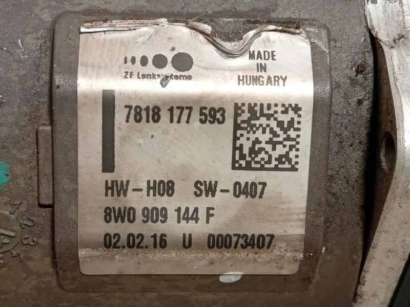 Pompa Servosterzo 8W2 423 055 S Audi A6 4a5c8 Avant 2018