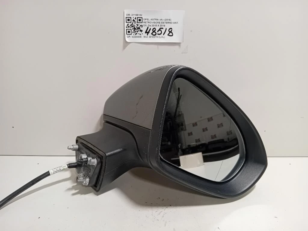 Retrovisore Esterno ANT DX 21165102 5 PIN Opel Astra K 2016