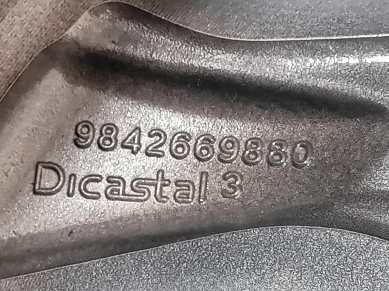Cerchio Ruota ANT DX 9842669880 Peugeot 3008 II 2020