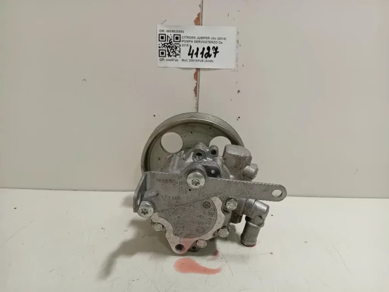 Pompa Servosterzo 9805820980 Citroen Jumper III 2014