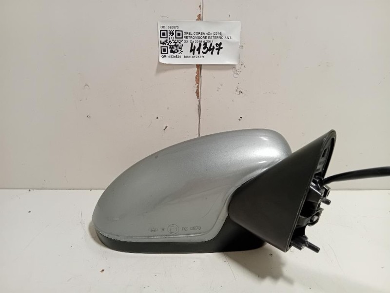 Retrovisore Esterno ANT DX 020873 5 FILE Opel Corsa D 2010