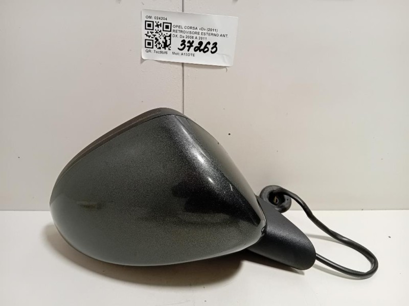 Retrovisore Esterno ANT DX 13187618 3 FILE Opel Corsa D 2011