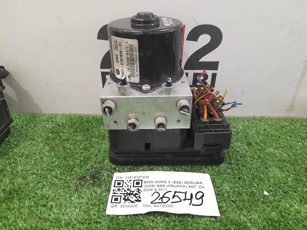ABS Gruppo ANT 34516787836 Bmw Serie 3 E90 Berlina 2005