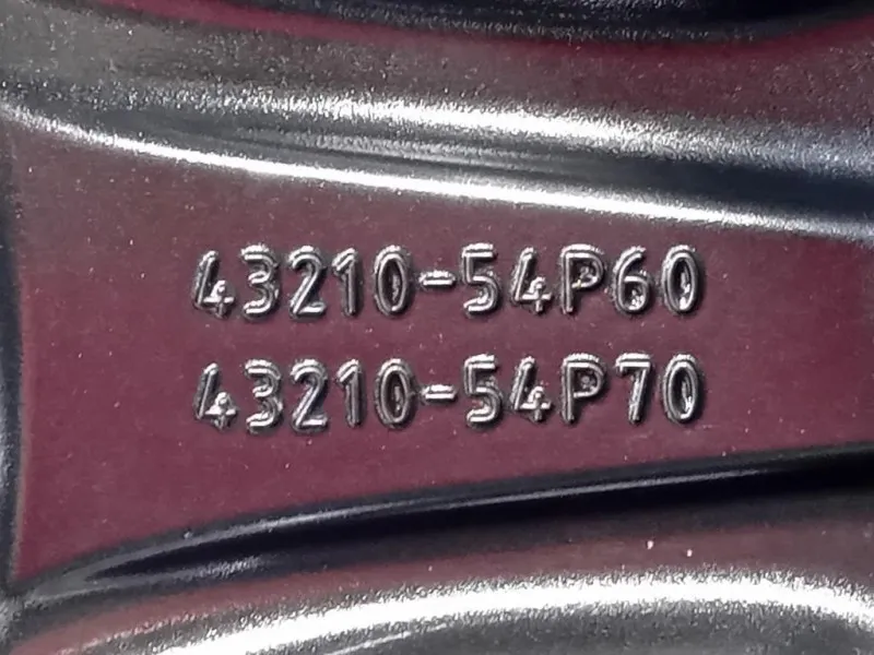 Cerchio Ruota ANT DX 43210-54P60 4321-54P70 65JX17 21555 R17 Suzuki Vitara II 2015