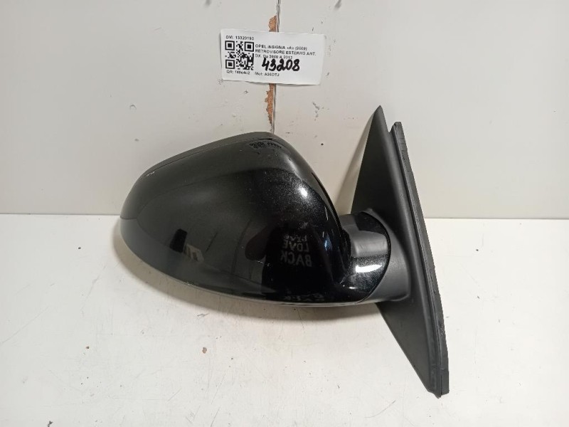 Retrovisore Esterno ANT DX 13320193 Opel Insignia A 2009
