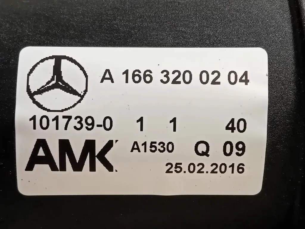 Pompa Sospensione A1663200204 Mercedes Classe GLE W166 2015