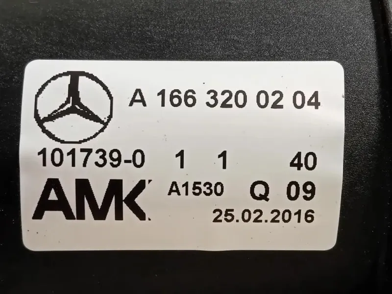 Pompa Sospensione A1663200204 Mercedes Classe GLE W166 2015