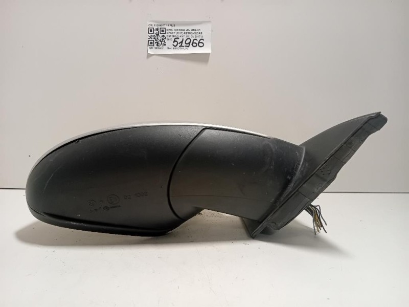 Retrovisore Esterno ANT DX 13269577 14 FILE Opel Insignia B Grand Sport 2017