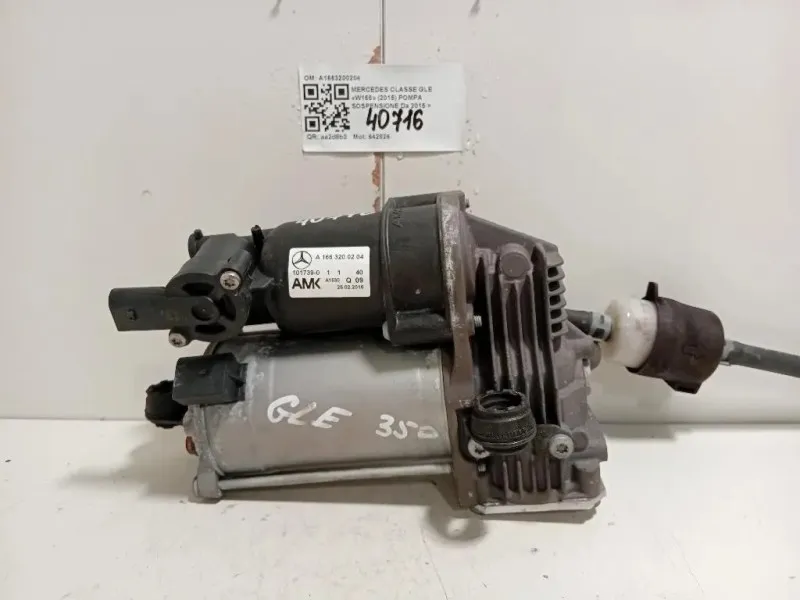 Pompa Sospensione A1663200204 Mercedes Classe GLE W166 2015