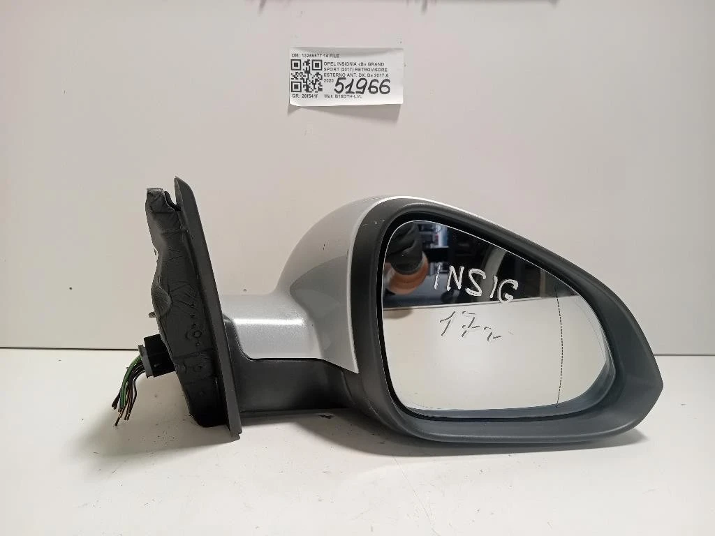 Retrovisore Esterno ANT DX 13269577 14 FILE Opel Insignia B Grand Sport 2017