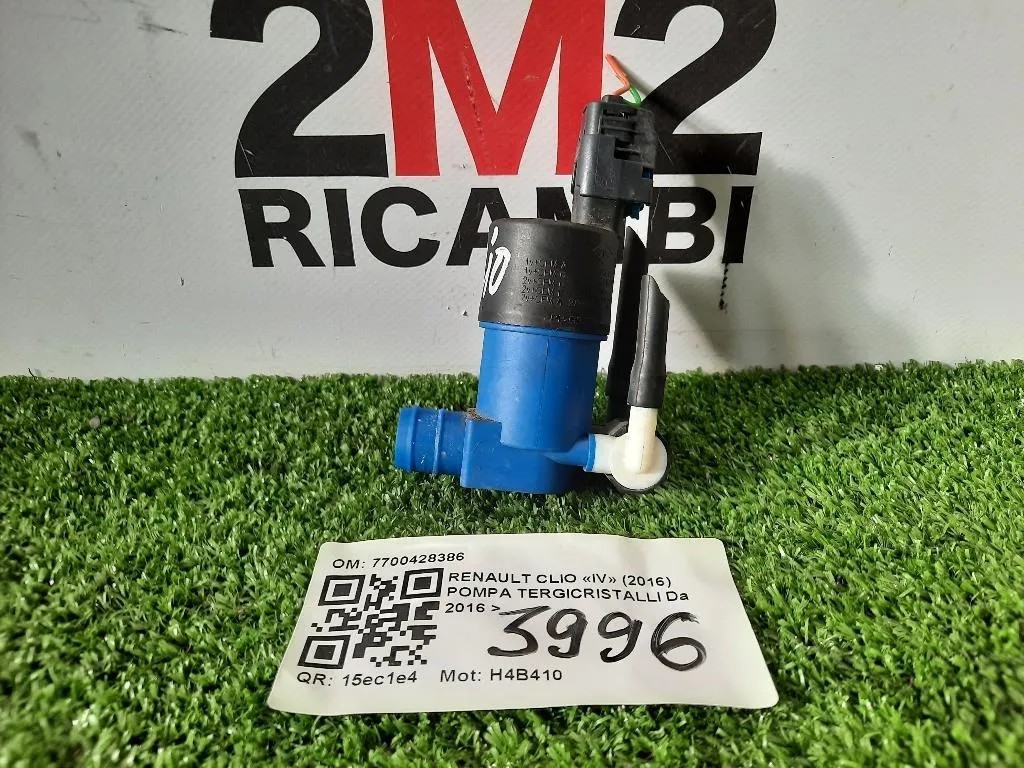 Pompa Tergicristalli 7700428386 Renault CLIO IV 2016