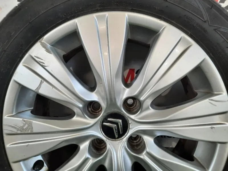 Cerchio Ruota ANT SX 19555 R16 9681810880 KIT 4 PZ Citroen C3 Picasso 2013