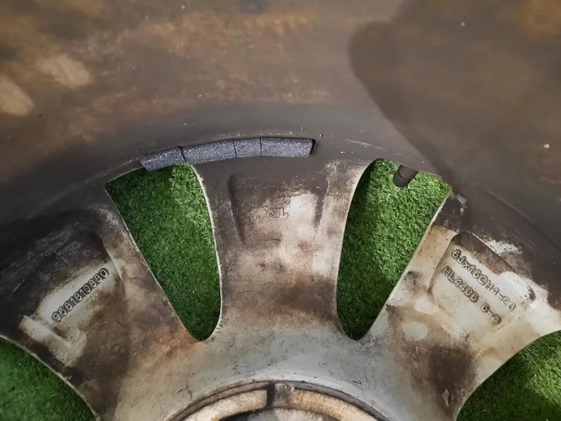 Cerchio Ruota ANT SX 19555 R16 9681810880 KIT 4 PZ Citroen C3 Picasso 2013