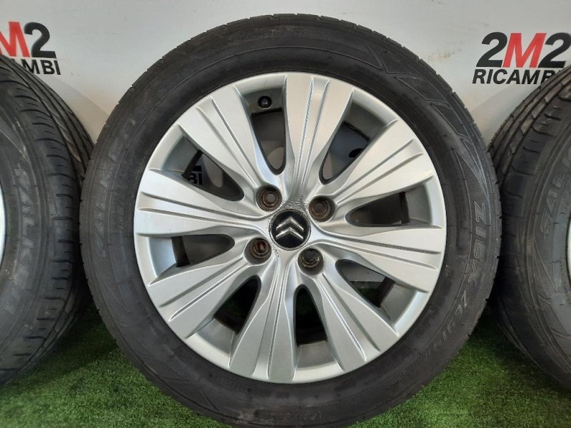 Cerchio Ruota ANT SX 19555 R16 9681810880 KIT 4 PZ Citroen C3 Picasso 2013