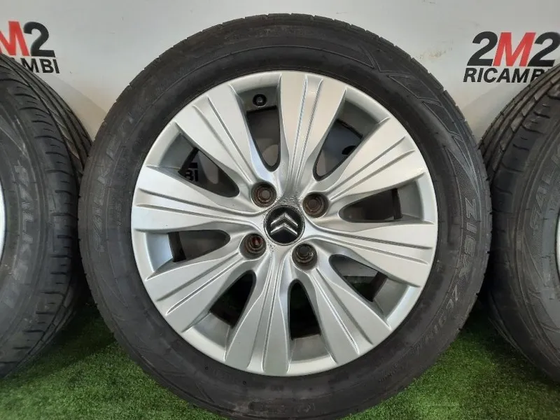 Cerchio Ruota ANT SX 19555 R16 9681810880 KIT 4 PZ Citroen C3 Picasso 2013