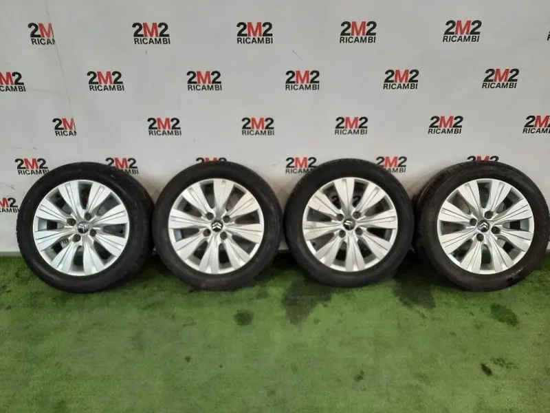 Cerchio Ruota ANT SX 19555 R16 9681810880 KIT 4 PZ Citroen C3 Picasso 2013