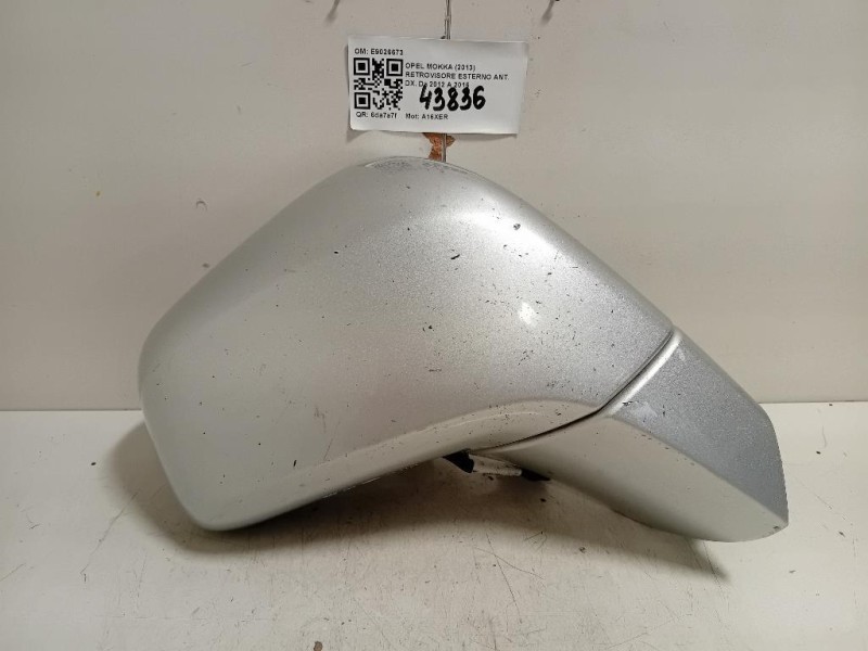 Retrovisore Esterno ANT DX 7 FILI 95143550 Opel Mokka 2013