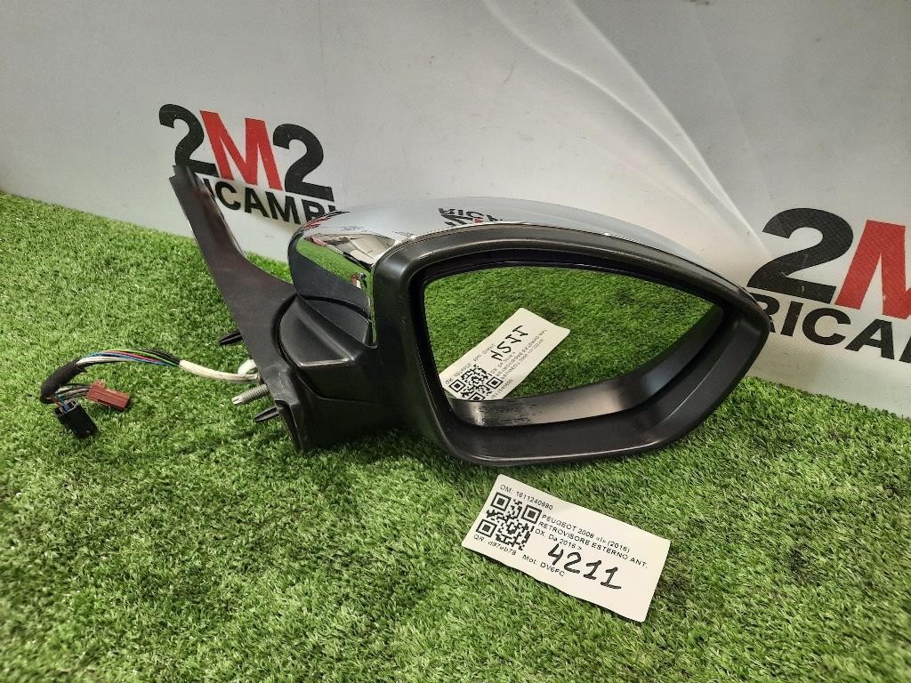 Retrovisore Esterno ANT DX 1611240680 Peugeot 2008 I 2016