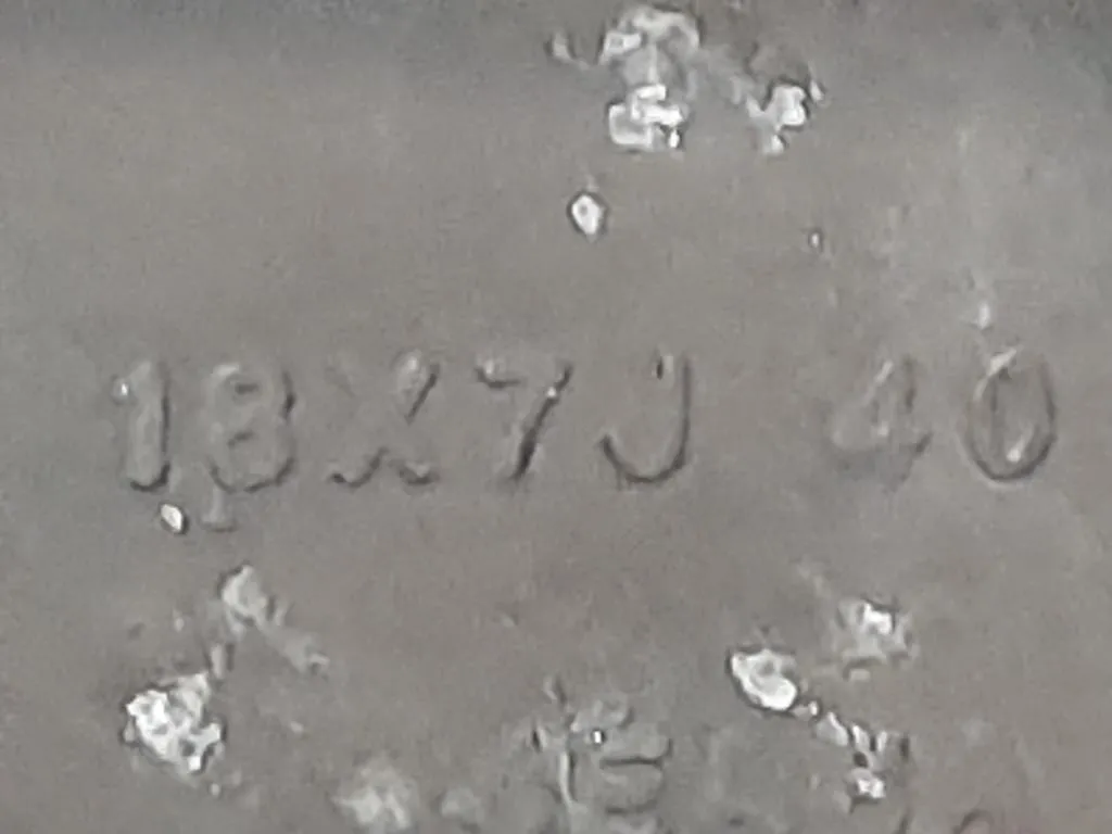 Cerchio Ruota ANT SX 1 PZ 21555 R18 N46801 Nissan Qashqai II 2014