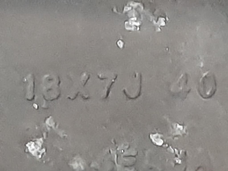 Cerchio Ruota ANT SX 1 PZ 21555 R18 N46801 Nissan Qashqai II 2014