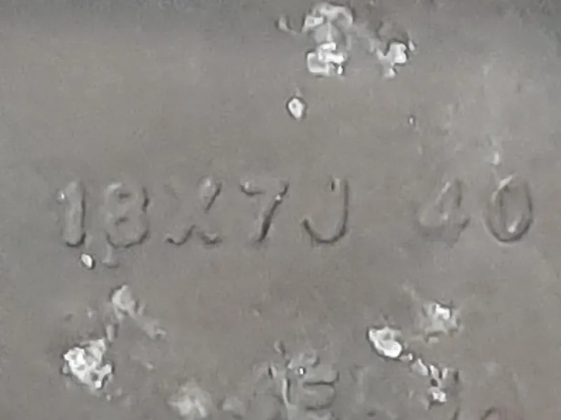 Cerchio Ruota ANT SX 1 PZ 21555 R18 N46801 Nissan Qashqai II 2014