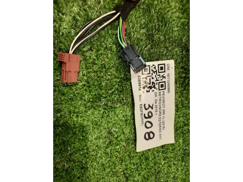 Retrovisore Esterno ANT DX 1611240980 Peugeot 208 I 2015