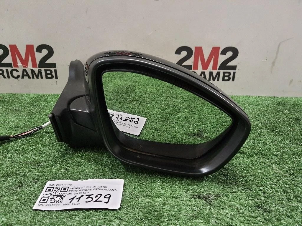 Retrovisore Esterno ANT DX 232673078 Peugeot 208 I 2015