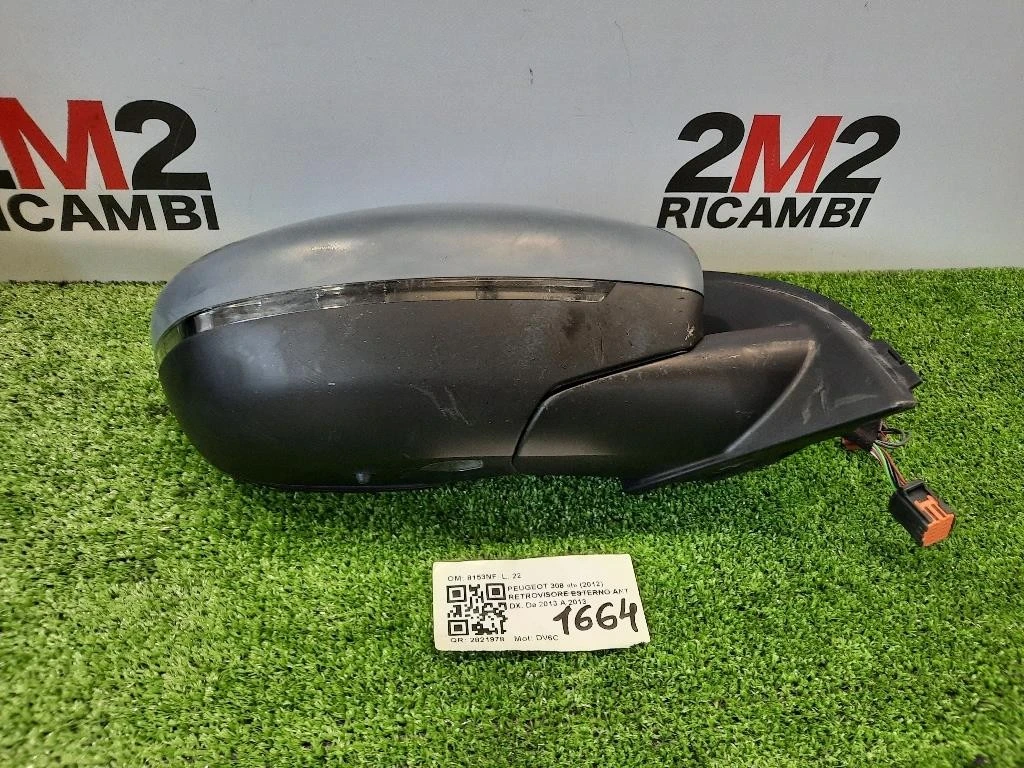 Retrovisore Esterno ANT DX Peugeot 308 I 2012