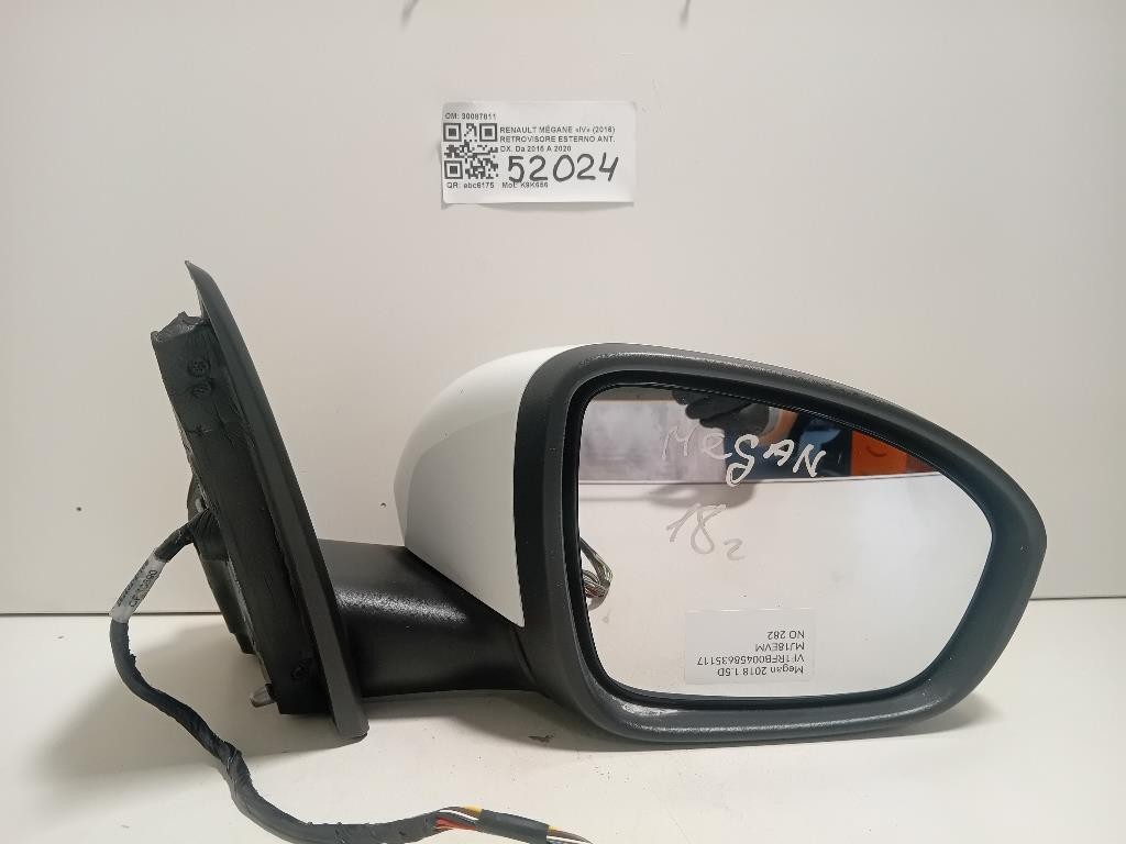 Retrovisore Esterno ANT DX 30087811 11+2 FILE Renault Mégane IV 2016