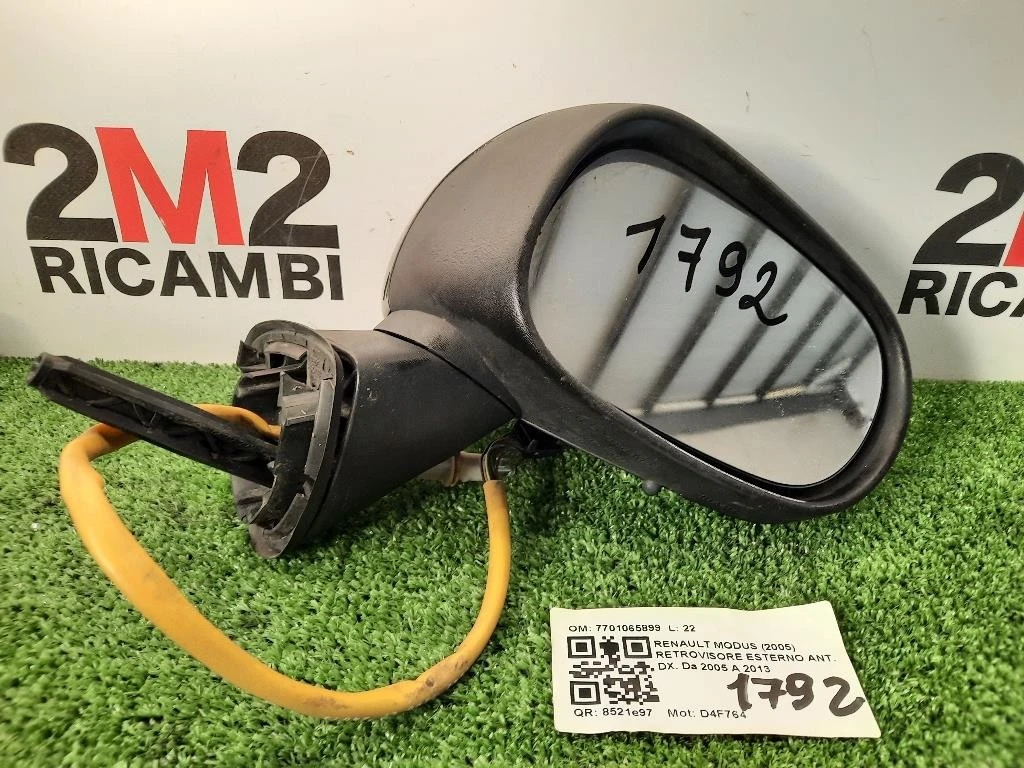 Retrovisore Esterno ANT DX 7701065899 Renault Modus 2005