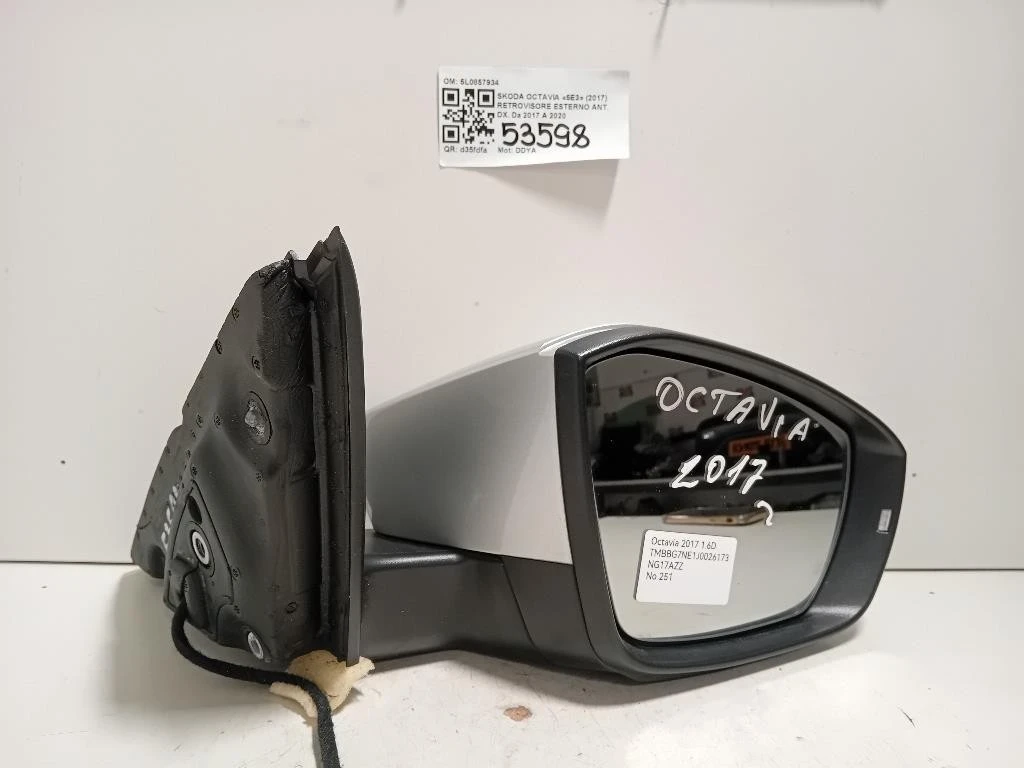 Retrovisore Esterno ANT DX 5E0857934 6 FILE Skoda Octavia 5E3 2017