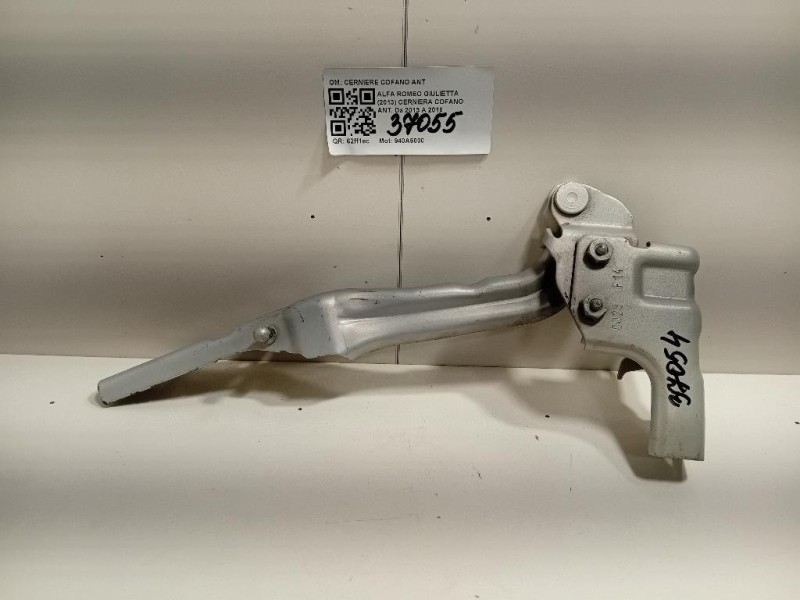 Cerniera Cofano ANT DX CERNIERE COFANO ANT Alfa Romeo Giulietta 2013