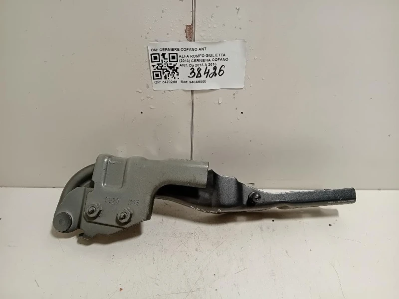 Cerniera Cofano ANT DX CERNIERE COFANO ANT DX Alfa Romeo Giulietta 2013