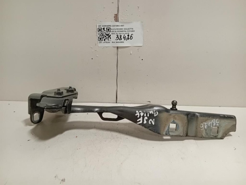 Cerniera Cofano ANT DX CERNIERE COFANO ANT DX Alfa Romeo Giulietta 2013