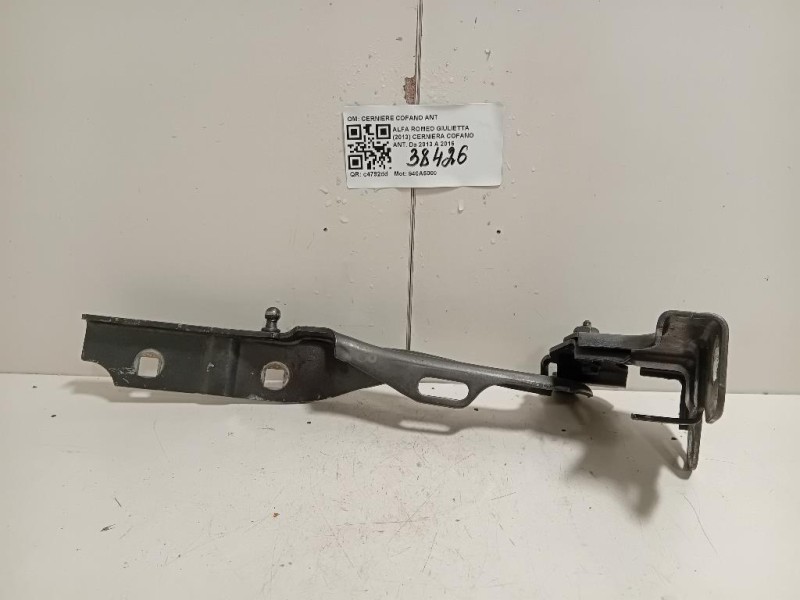 Cerniera Cofano ANT DX CERNIERE COFANO ANT DX Alfa Romeo Giulietta 2013