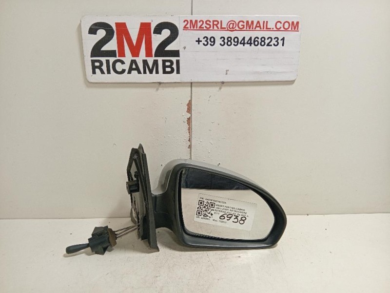 Retrovisore Esterno ANT DX A4518102216C22A Smart Fortwo Cabrio 451 2007