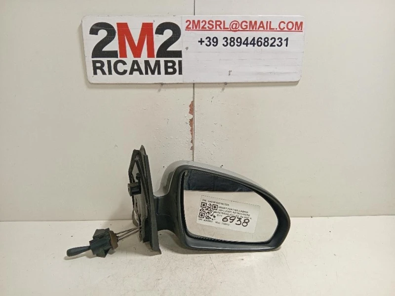 Retrovisore Esterno ANT DX A4518102216C22A Smart Fortwo Cabrio 451 2007