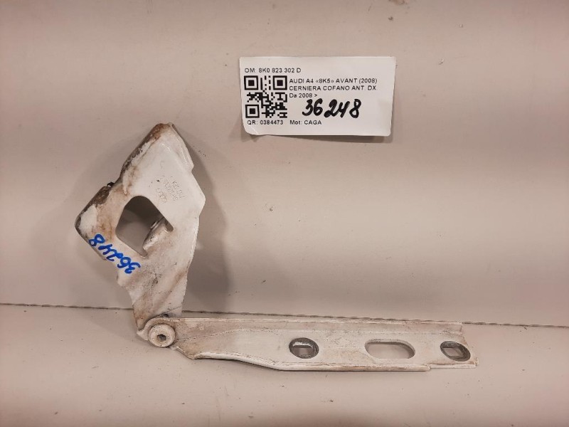 Cerniera Cofano ANT DX 8K0823302D Audi A4 8K5 Avant 2008