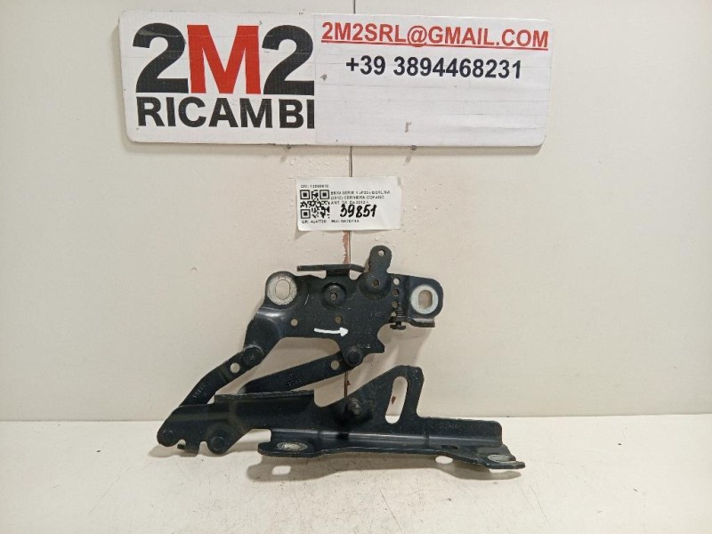 Cerniera Cofano ANT DX 13989610 Bmw Serie 1 F20 Berlina 2012